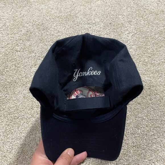 VTG Yankees Hat 2003 100 Year Anniversary Twins Enterprise New York Dad Cap - Picture 2 of 4